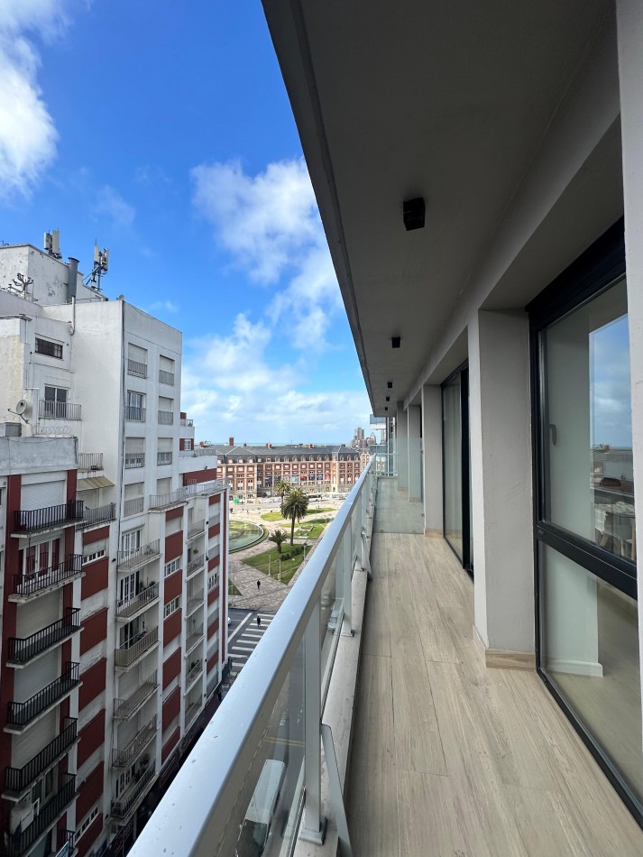 Venta de 3 Unidades, a estrenar, 2 amb a la calle, con balcon vista lateral al mar  en  Noveccento Moreno 