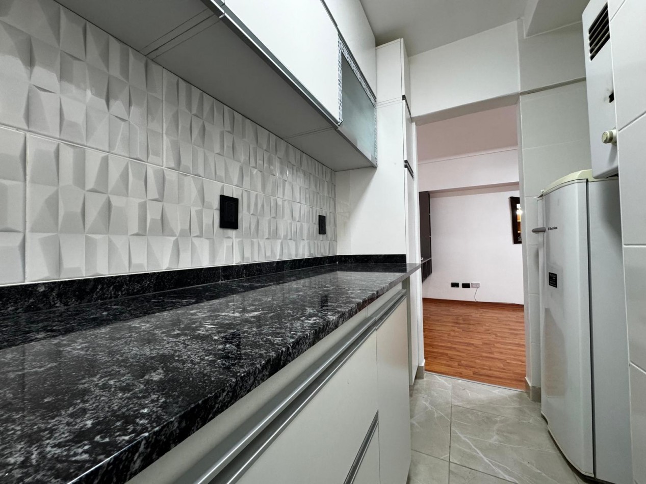 Venta de departamento dos ambientes, Reciclado y amueblado 