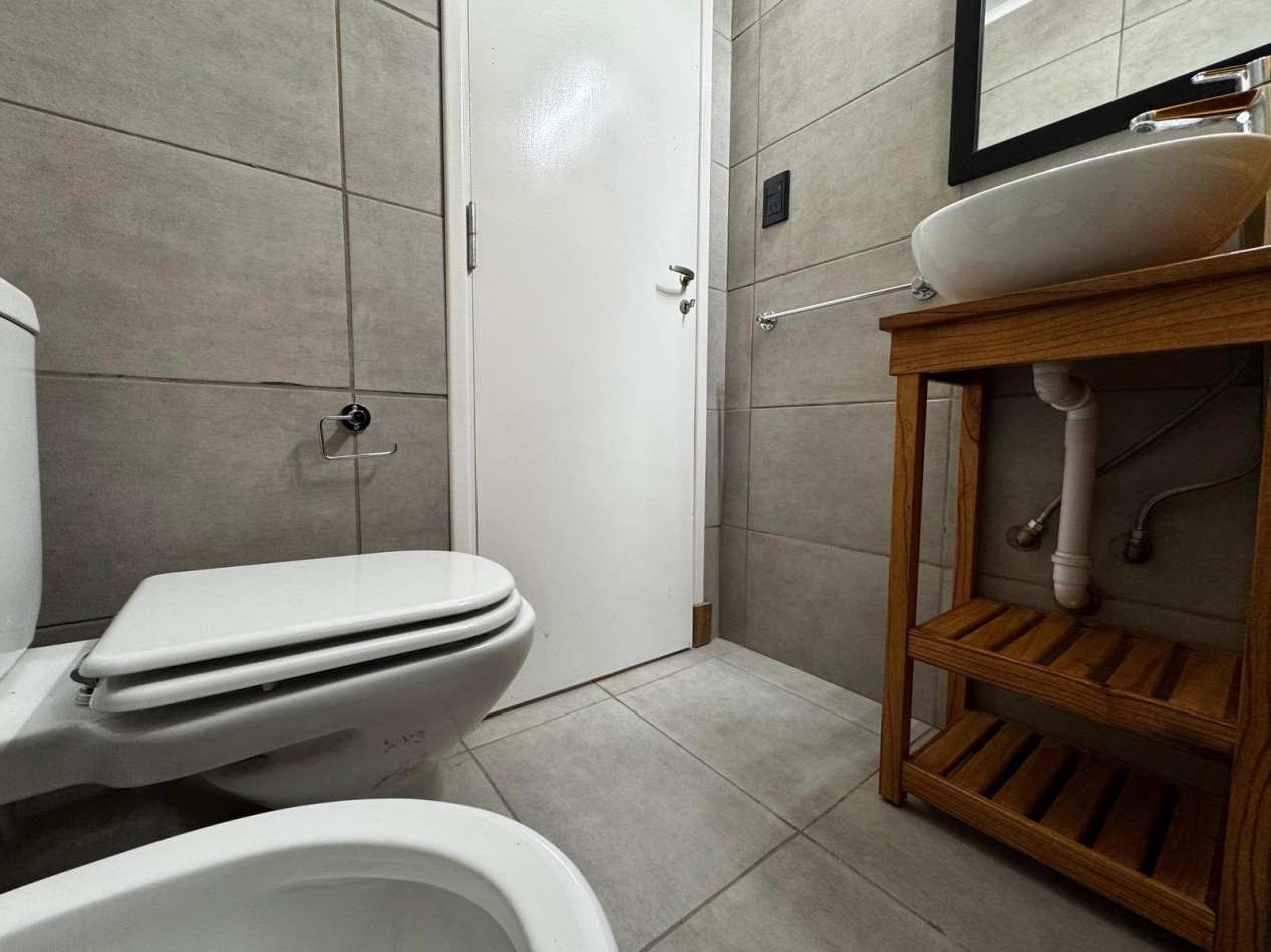 Venta de departamento dos ambientes, Reciclado y amueblado 