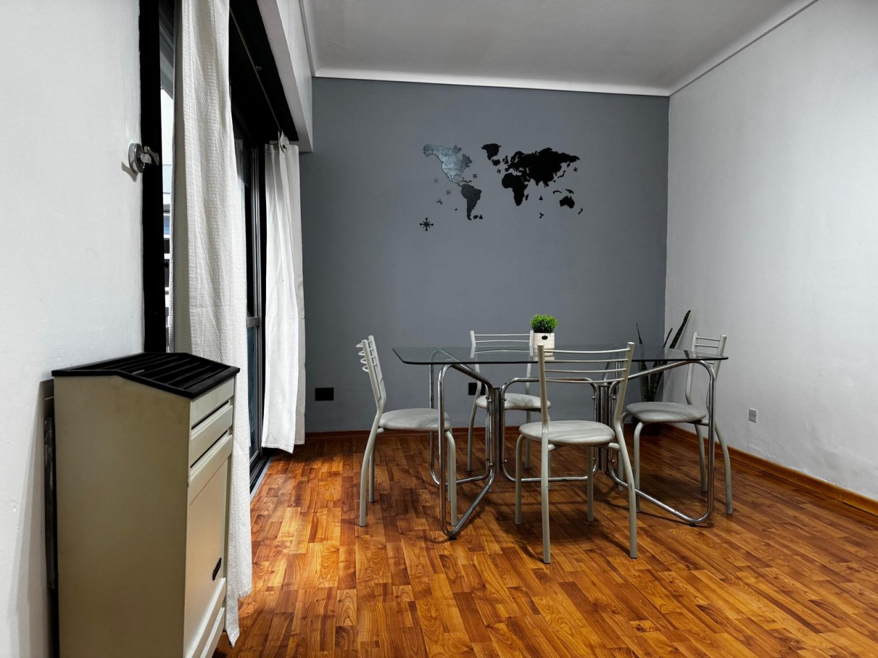 Venta de departamento dos ambientes, Reciclado y amueblado 