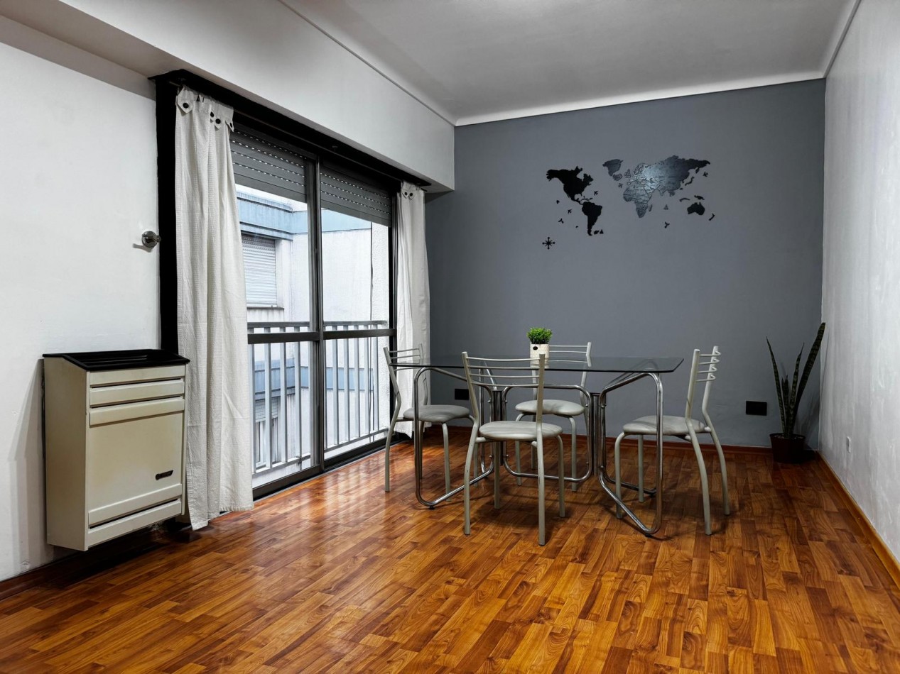 Venta de departamento dos ambientes, Reciclado y amueblado 